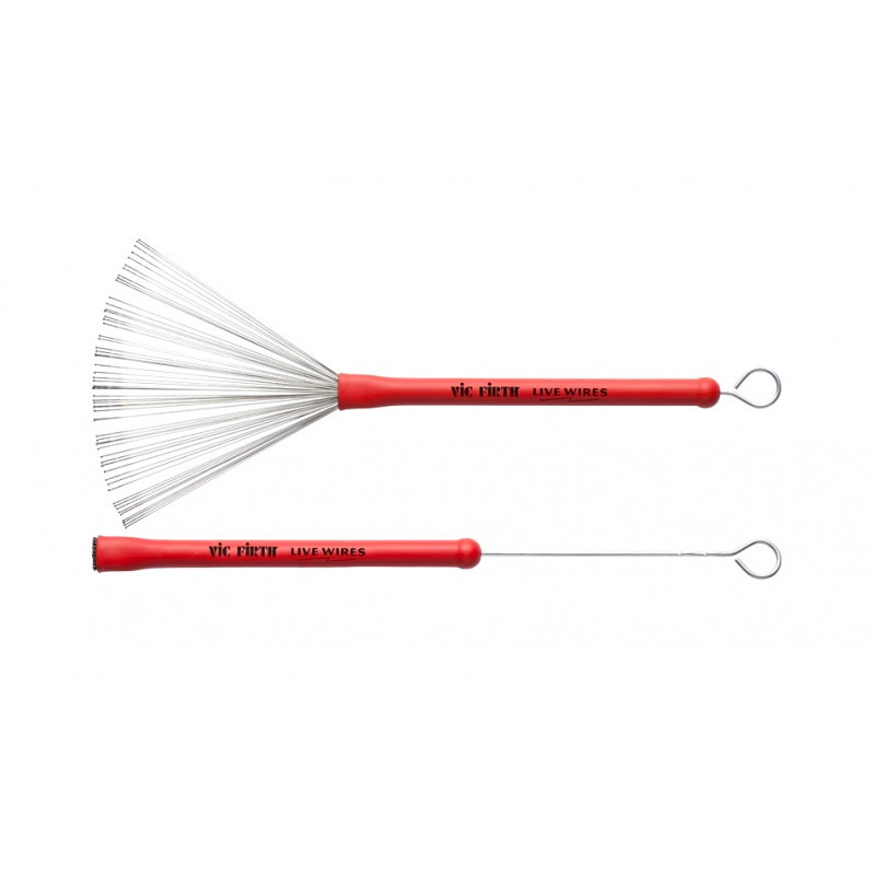 VIC FIRTH LW PLUMILLAS METÁLICAS RETRÁCTIL