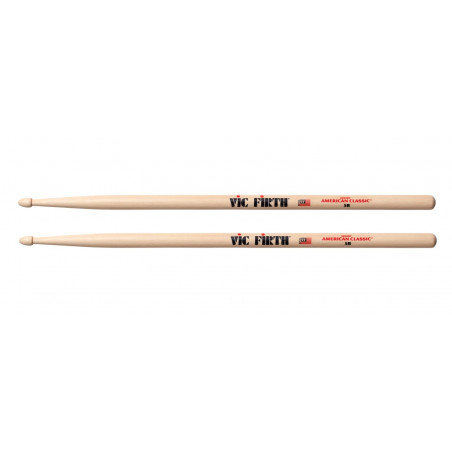 VIC FIRTH 5B BAQUETA PUNTA DE MADERA