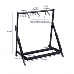 HAMILTON KB5300G ATRIL TRIPLE PARA INSTRUMENTOS DE CUERDA