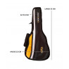 FUNDA DE UKELELE SOPRANO ACOLCHADA E IMPERMEABLE MADAROZZO 8 MM US/BO